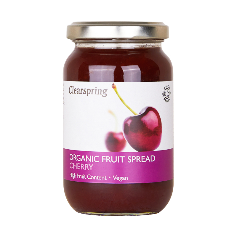 Fruchtaufstrich Kirsche, BIO, Clearspring, 280g